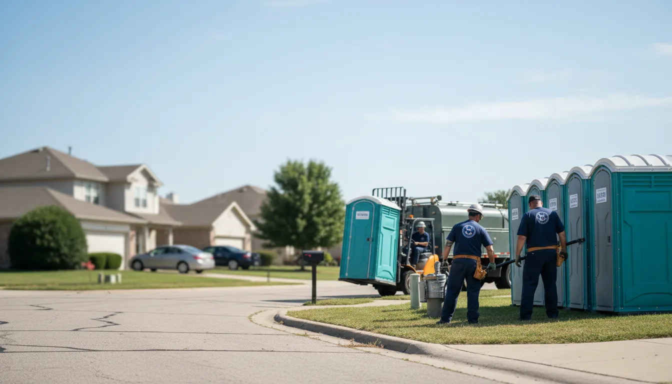 Porta Potty Rental in Mccune, KS near me